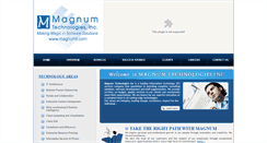 Desktop Screenshot of magnumt.com